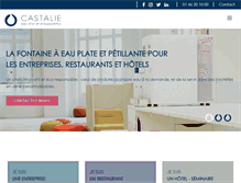 Tablet Screenshot of castalie.com